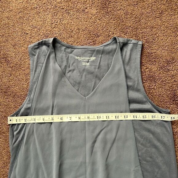 Soft Surroundings Amalfi Layered Midi Dress - Picture 9 of 10